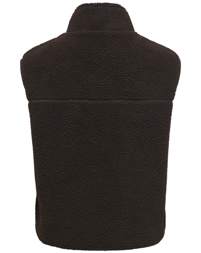  Only - ONLBaby Teddy High Zip Vest - Coffee Bean